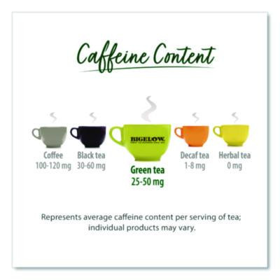 Steep Cafe Organic Green Tea, Tropical, 50 Bags/Carton