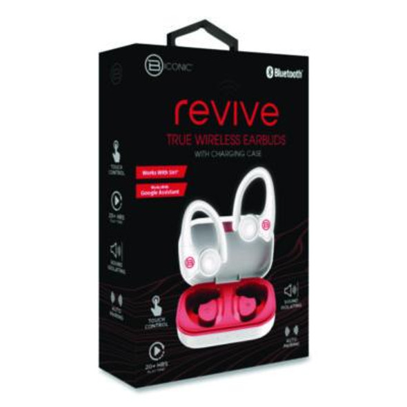 Bluetooth Sports Earbuds, White