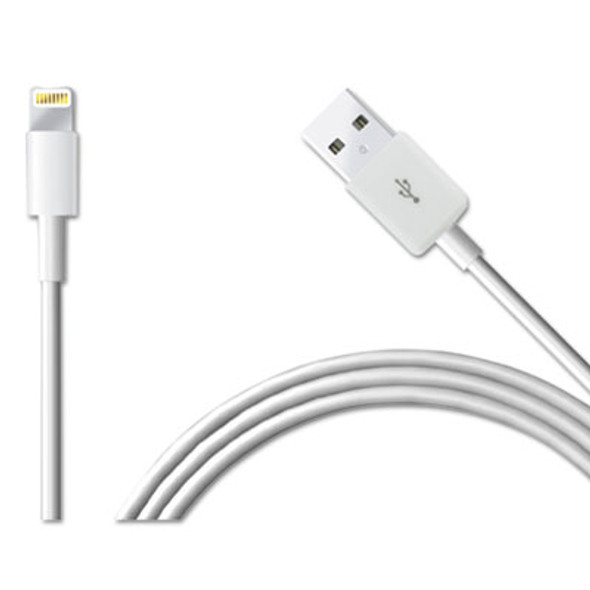 Apple Lightning Cable, 3.5 Ft, White