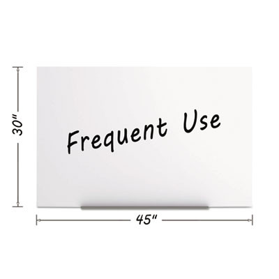 Magnetic Dry Erase Tile Board, 29.5" x 45", White Surface