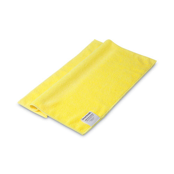 Microfiber Cleaning Cloths, 16 X 16, Yellow, 24/Pack