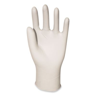 General-Purpose Latex Gloves, Powder-Free, X-Large, 4.4 Mil Thick, 9.5" Long, Natural, 100/Box