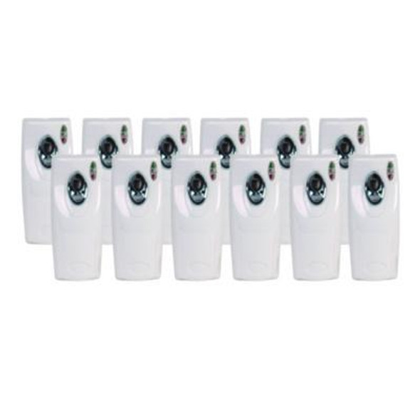Metered Air Freshener Dispenser, 3.5 x 3.75 x 9.5, White, 12/Carton