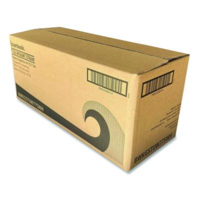 Giant Straws, 7.75", Polypropylene, Clear, 150/Pack, 10 Packs/Carton