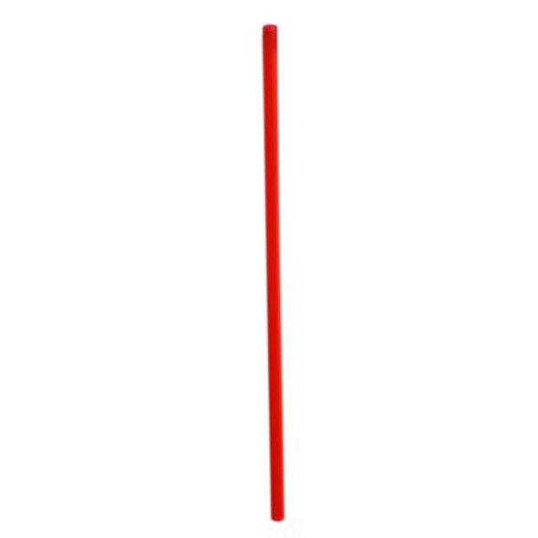 Jumbo Straws, 7.75", Polypropylene, Red, 250/Pack, 10 Packs/Carton