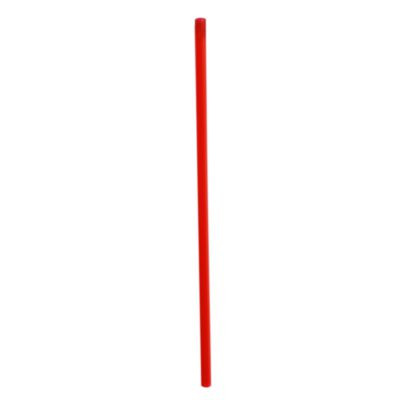 Jumbo Straws, 7.75", Polypropylene, Red, 250/Pack, 10 Packs/Carton