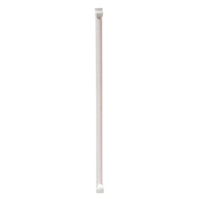 Wrapped Jumbo Straws, 10.25", Polypropylene, Red, 500/Pack, 4 Packs/Carton