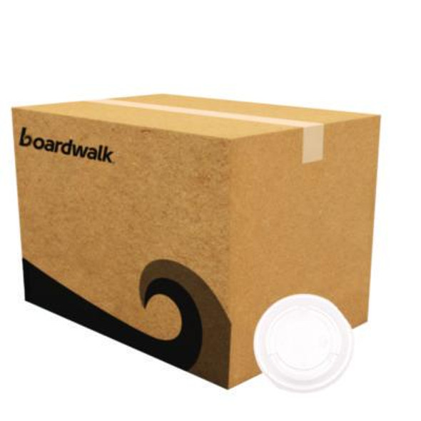 Souffle/Portion Cup Lids, Fits 3.25 Oz To 5.5 Oz Portion Cups, Plastic, Clear, 2,500/Carton
