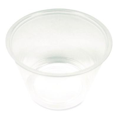 Souffle/Portion Cups, 4 Oz, Plastic, Translucent, 2,500/Carton