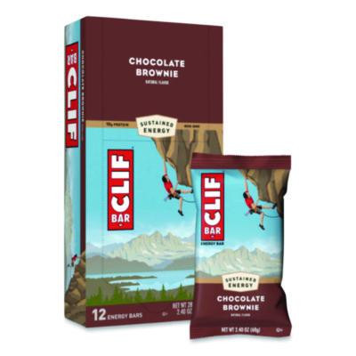 Energy Bar, Chocolate Brownie, 2.4 Oz Bar, 12 Bars/Box