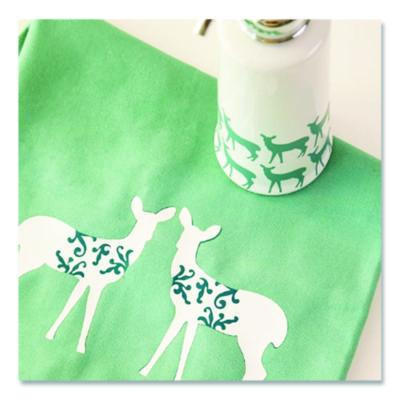 Everyday Iron-On Material For Assorted Surfaces, 12 x 24, White