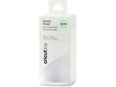 Joy Removable Smart Vinyl For Assorted Surfaces, 5.5 x 120, White