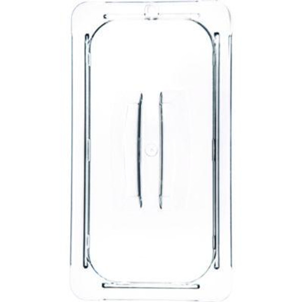 Storplus Polycarbonate Handled Universal Lid, 7 x 12.5 x 0.88, Clear, Plastic