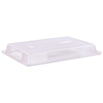 Storplus Polycarbonate Food Storage Container, 5 Gal, 18 x 26 x 3.5, Clear, Plastic