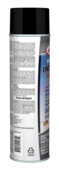 Bug Buster Insect Killer, 15 Oz Aerosol Spray, 12/Carton