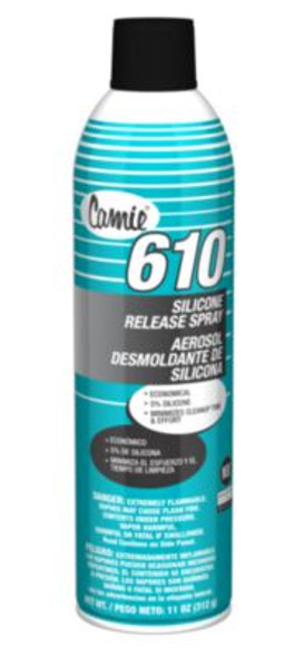 610 Silicone Release Agent, 11 Oz Aerosol Can, 12/Carton