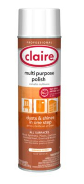 Multi Purpose Polish, Citrus Scent, 18 Oz Aerosol Spray, 12/Carton