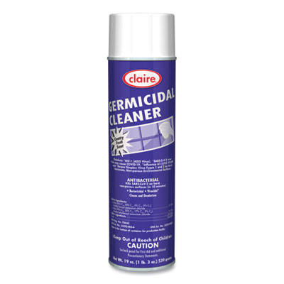 Germicidal Cleaner, Country Fresh Scent, 19 Oz Aerosol Spray, 12/Carton