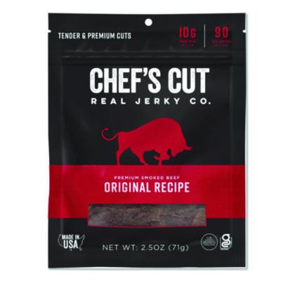 Real Steak Jerky, Original Recipe, 2.5 Oz Bag