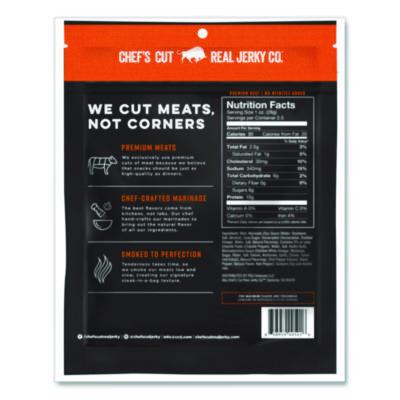 Real Steak Jerky, Chipolte Cracked Pepper, 2.5 Oz Bag