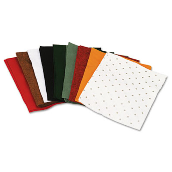 One Pound Felt Sheet Pack, Rectangular, 9 X 12, Assorted Colors, 30/Pack