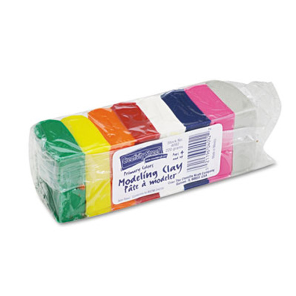 Modeling Clay Assortment, 27.5 G Of Each Color, Assorted Bright, 220 G