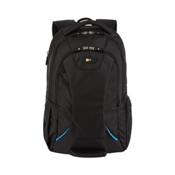 Checkpoint Friendly Backpack, Fits Devices Up To 15.6", Polyester, 2.76 x 13.39 x 19.69, Black