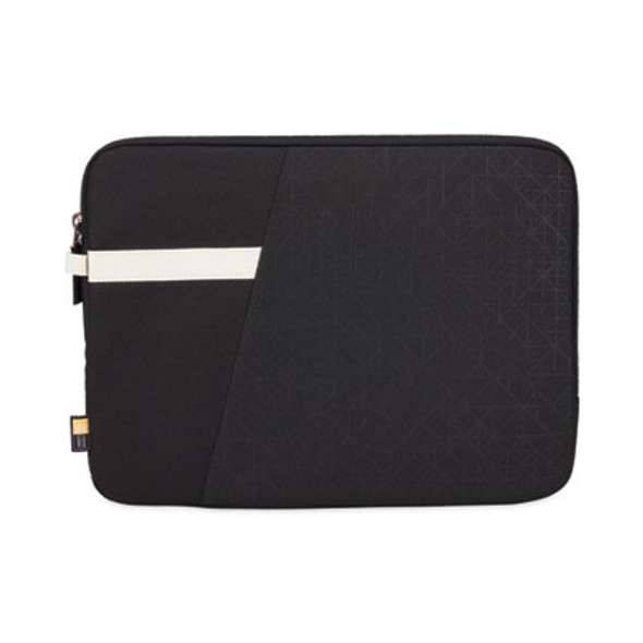 Ibira Laptop Sleeve, Fits Devices Up To 11.6", Polyester, 12.6 x 1.2 x 9.4, Black