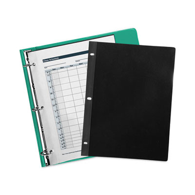 Traditional Sheet Protectors, Heavy-Duty, Side: 3-Hole Punched, Side/Side/Top Load 8.5 x 11 Insert, Clear Front, 50/Box