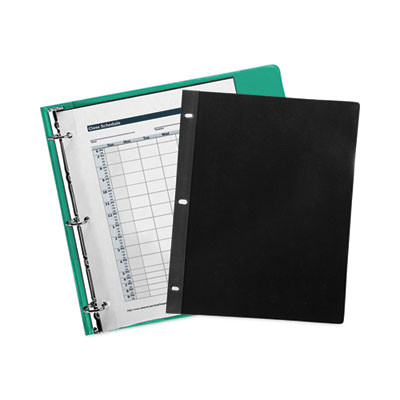 Traditional Sheet Protectors, Medium-Duty, Side: 3-Hole Punched, Side/Side/Top Load 8.5 x 11 Insert, Clear Front, 100/Box