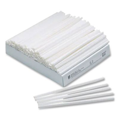 Slide 'N Grip Binding Bars, 40-Sheet Capacity, 11" x 0.25", White, 100/Box