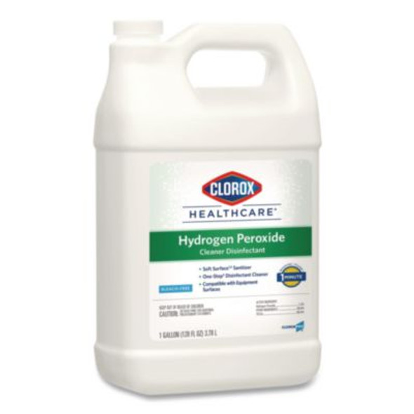 Hydrogen-Peroxide Cleaner/Disinfectant, 1 Gal Bottle, 4/Carton