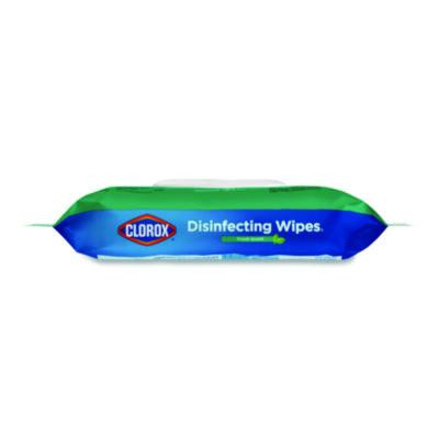 Disinfecting Cleaning Wipes, Flex Pack, 1-Ply, 8 x 7, Fresh Scent, White, 75 Towels/Box, 6 Boxes/Carton