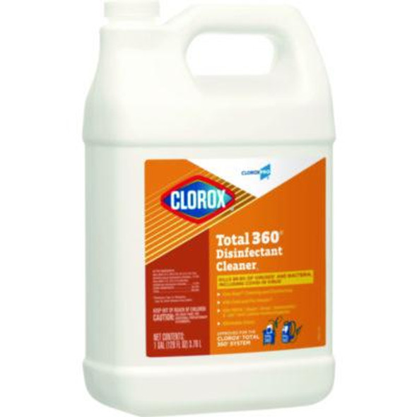 Cloroxpro Total 360 Disinfectant Cleaner, 128 Oz Bottle, 4/Carton