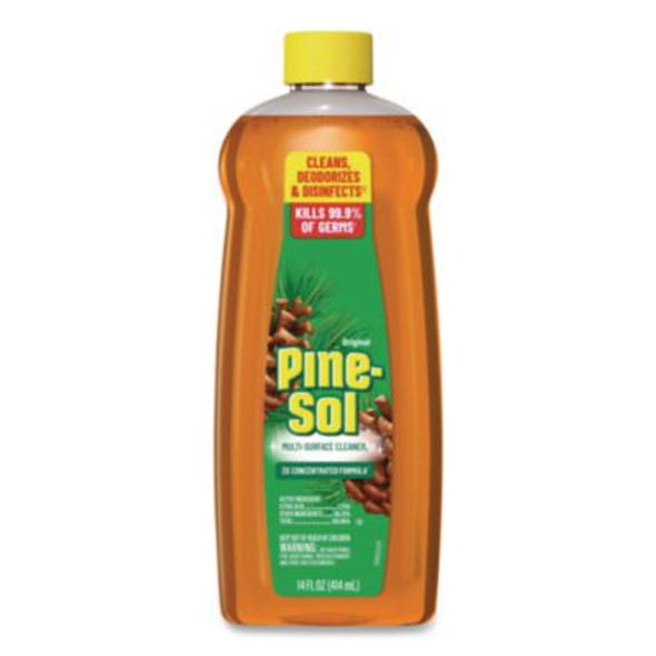 Multi-Surface Cleaner Disinfectant Concentrated, Pine Scent, 14 Oz Bottle