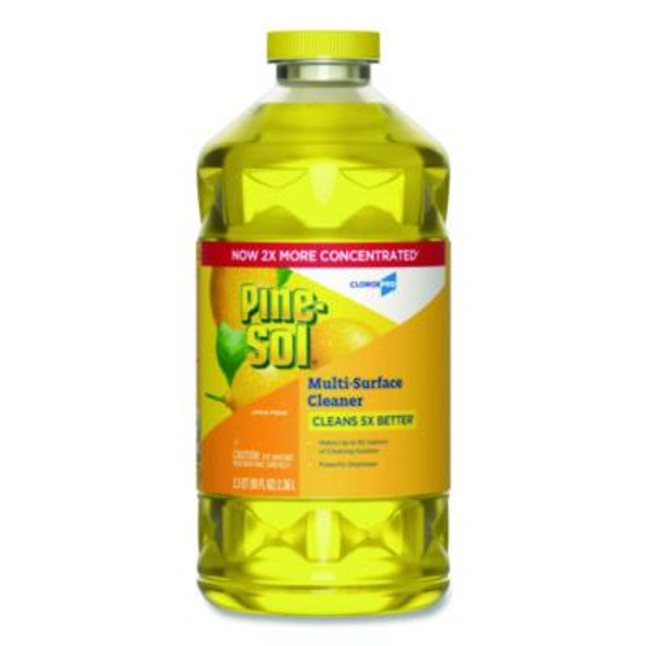 Cloroxpro Multi-Surface Cleaner Concentrated, Lemon Fresh Scent, 80 Oz Bottle