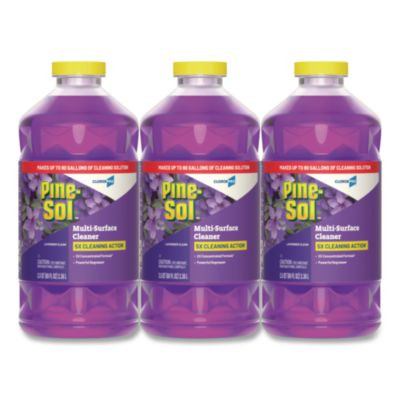 Cloroxpro Multi-Surface Cleaner Concentrated, Lavender Clean Scent, 80 Oz Bottle, 3/Carton