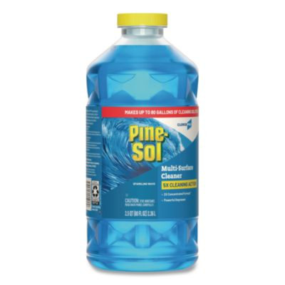 Cloroxpro Multi-Surface Cleaner Concentrated, Sparkling Wave Scent, 80 Oz Bottle, 3/Carton
