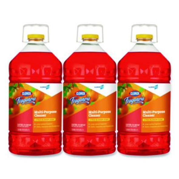 Cloroxpro Fraganzia Multi-Purpose Cleaner, Citrus Blossom Scent, 175 Oz Bottle, 3/Carton