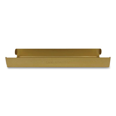 Metal Coin Tray, Accommodates $100 In Quarters, 3.5" x 10" x 1.75", Orange