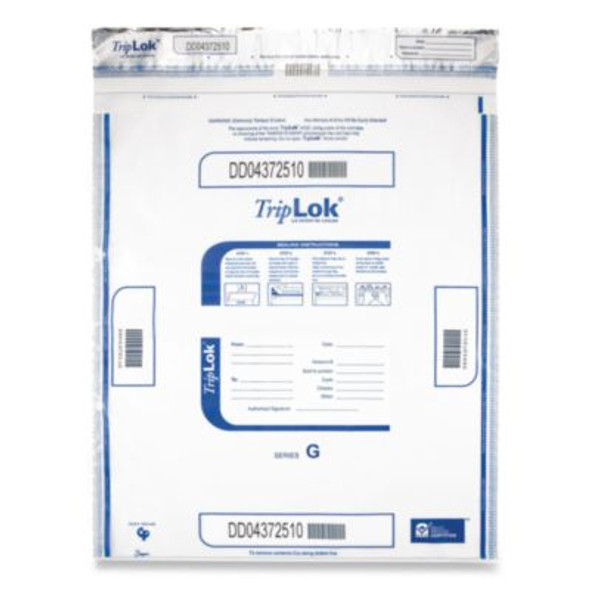 Deposit Bag, Plastic, 19" x 23", Clear, 250/Carton
