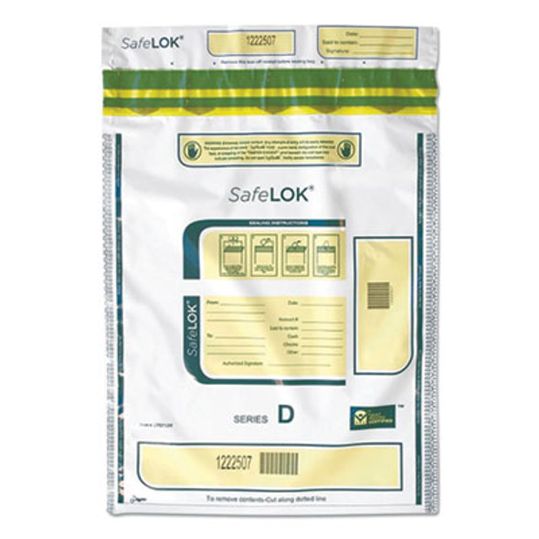 Series D Deposit Bags, 12 X 16, White, 100/Pack