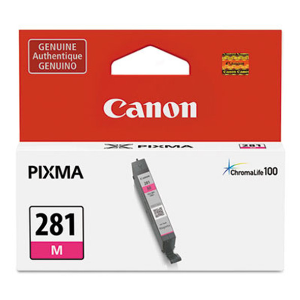 2089c001 (Cli-281) Chromalife100+ Ink, 233 Page-Yield, Magenta