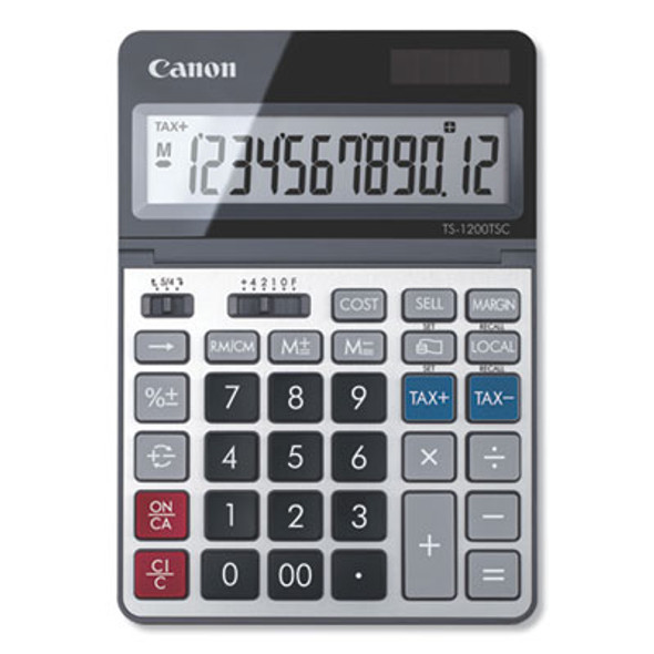 Ts-1200Tsc Desktop Calculator, 12-Digit Lcd