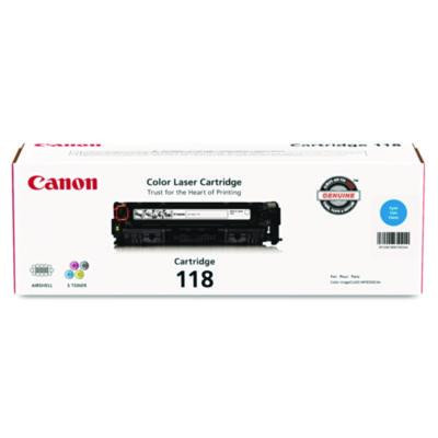 2661b001 (118) Toner, 2,900 Page-Yield, Cyan