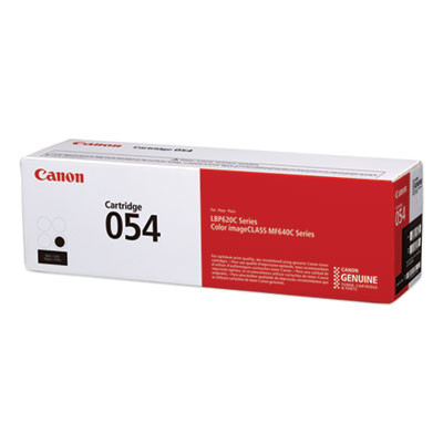 3024c001 (054) Toner, 1,500 Page-Yield, Black