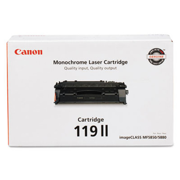 3480b001 (Crg-119 Ii) High-Yield Toner, 6,400 Page-Yield, Black