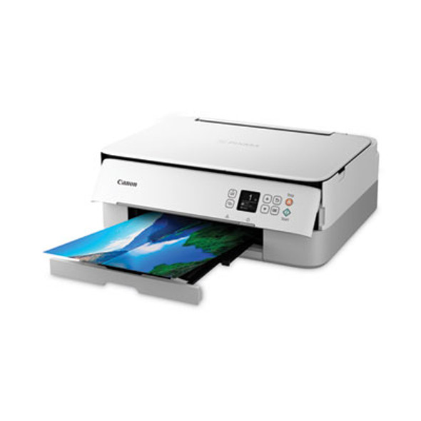 Pixma Tr7020a Wh Wireless All-In-One Inkjet Printer, Copy/Print/Scan, White