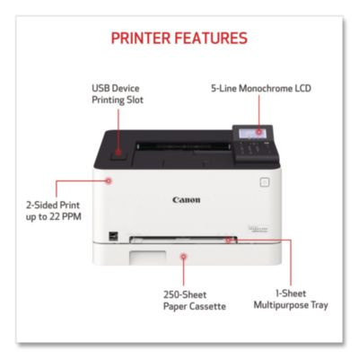 Color Imageclass Lbp633Cdw Wireless Laser Printer