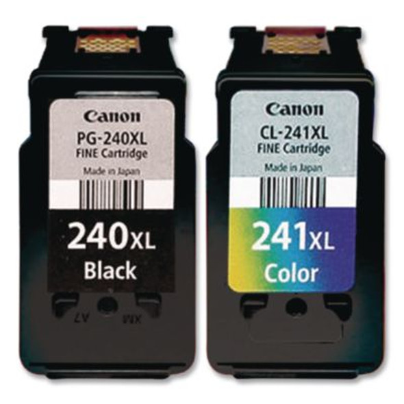 5206b005 (Pg-240Xl/Cl-241Xl) High-Yield Ink/Paper Combo, Black/Tri-Color